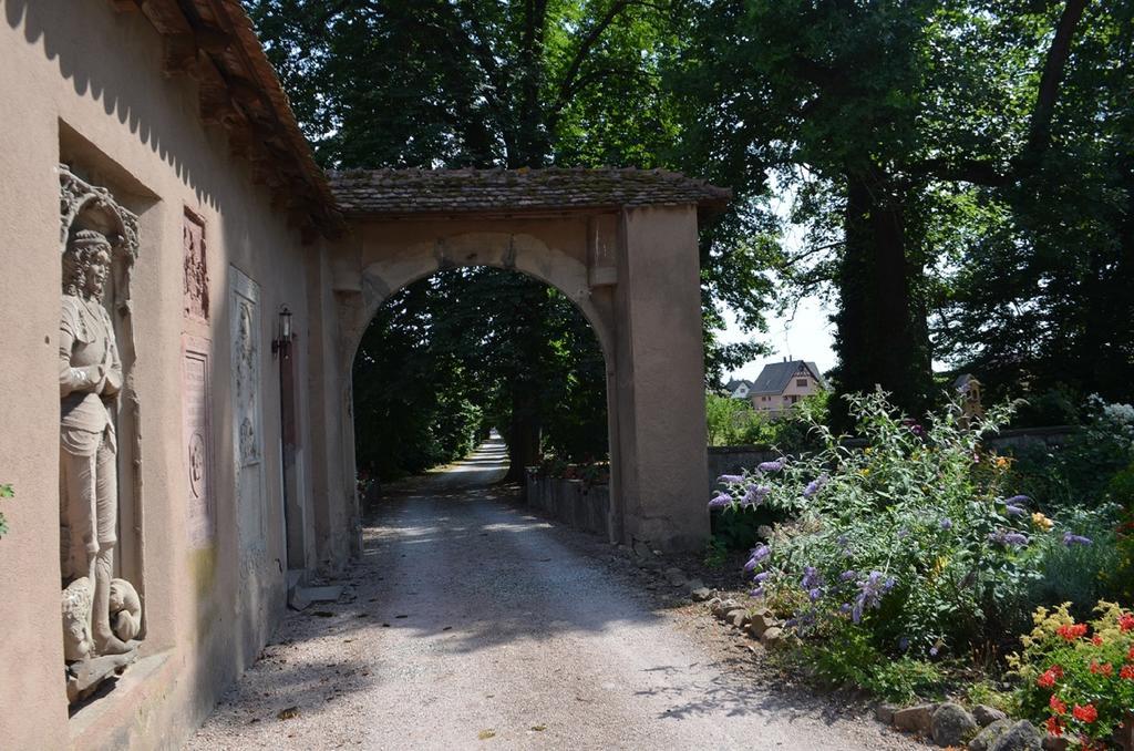 Chambres D'Hotes Chateau De Grunstein Stotzheim Exteriér fotografie